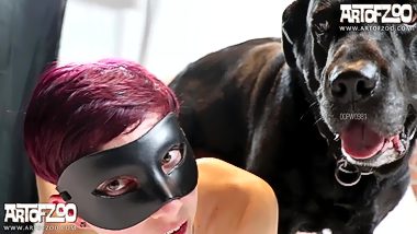 Dog sex with teen girl