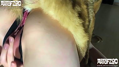 Dog teen first time porn