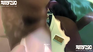 First time dog fuck girl